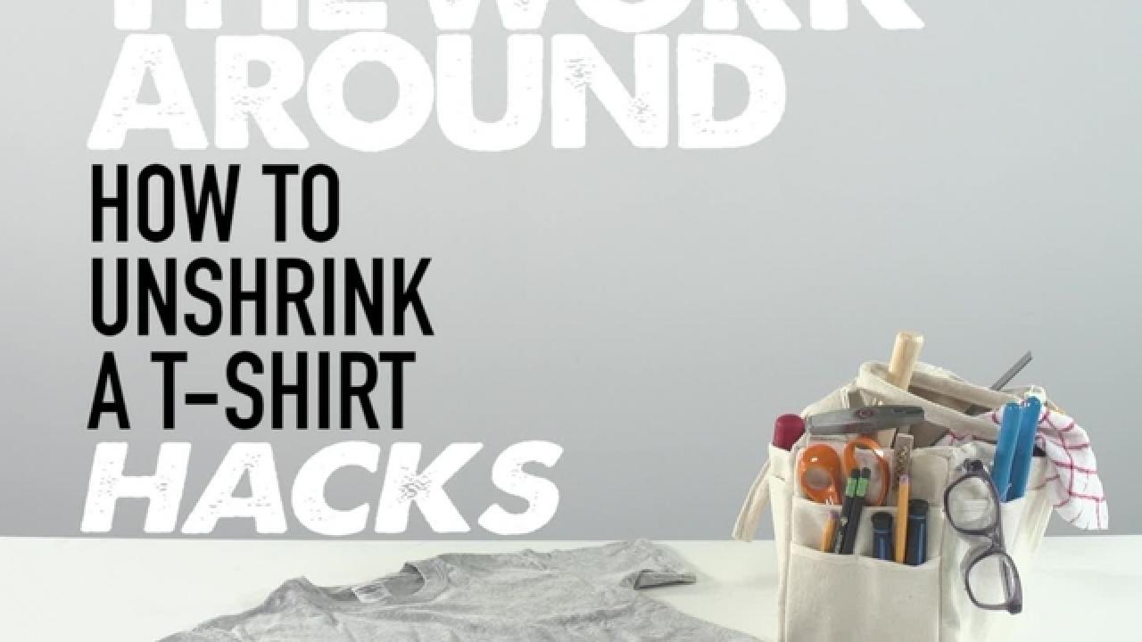 How to Unshrink a T-Shirt