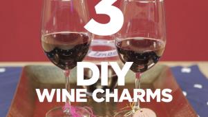 3 DIY Wine Charms