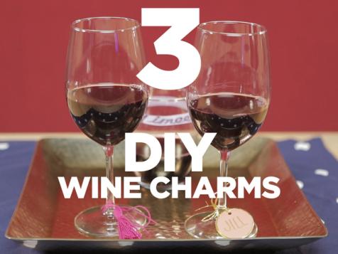 3 DIY Wine Charms