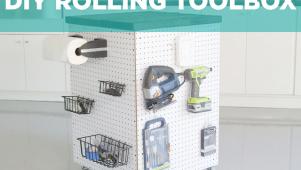DIY Rolling Toolbox