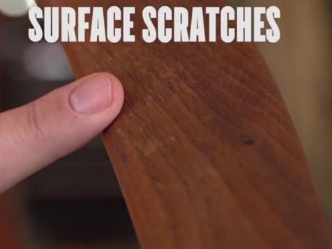 Repairing Scratched Furniture