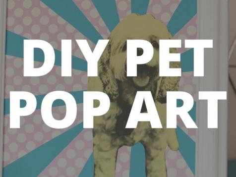 DIY Pet Pop Art