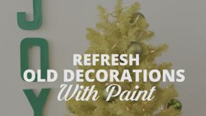Refresh Decorations With Paint