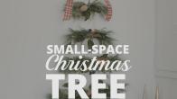 DIY Small-Space Christmas Tree