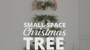 DIY Small-Space Christmas Tree