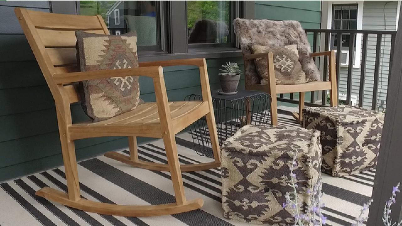 Front Porch Tour from HGTV Urban Oasis 2016