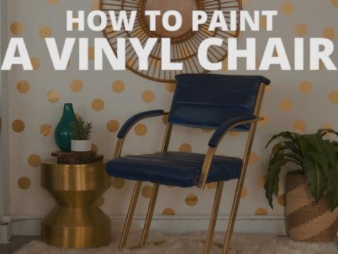 How to Spray Paint Vinyl