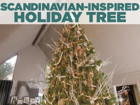 Modern Woodland Holiday Tree