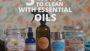 5 Essential Oil Cleaners