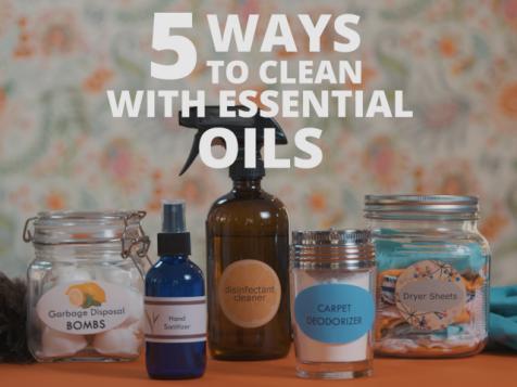 5 Essential Oil Cleaners