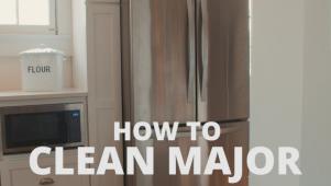 How to Clean Major Appliances