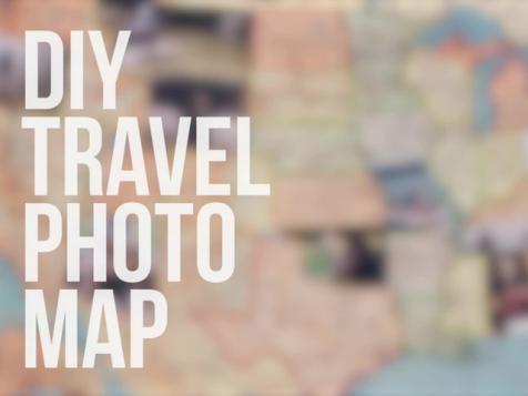 DIY Travel Photo Map