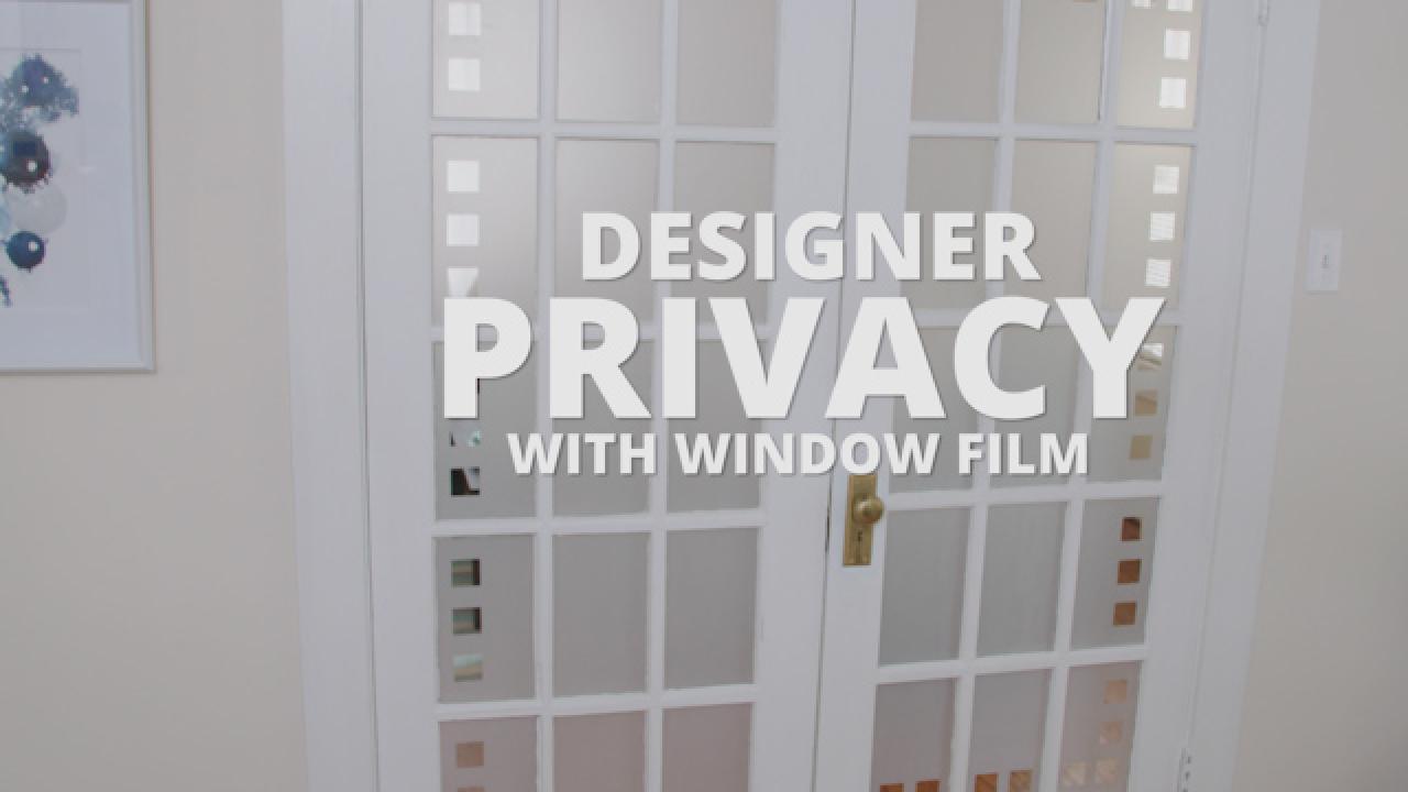 DIY Privacy Window