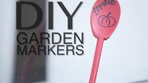DIY Spoon Garden Markers