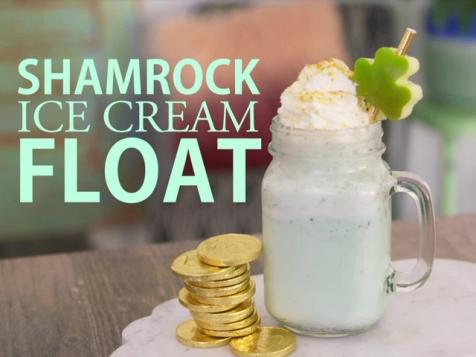Shamrock Ice Cream Float