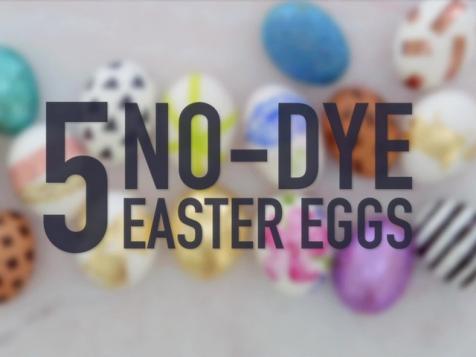 5 No-Dye Easter Eggs