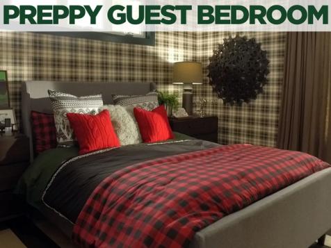 Create a Preppy Guest Bedroom