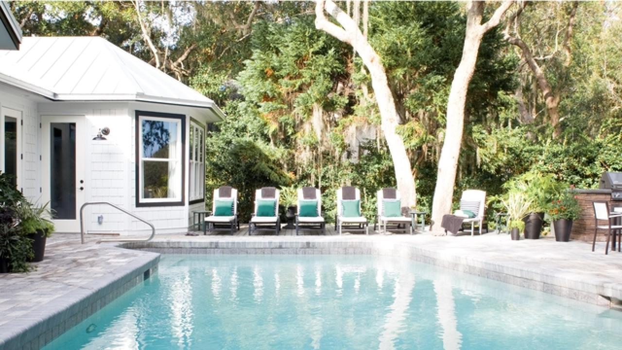 Pool and Backyard Tour From HGTV Dream Home 2017