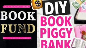 DIY Book Piggy Bank