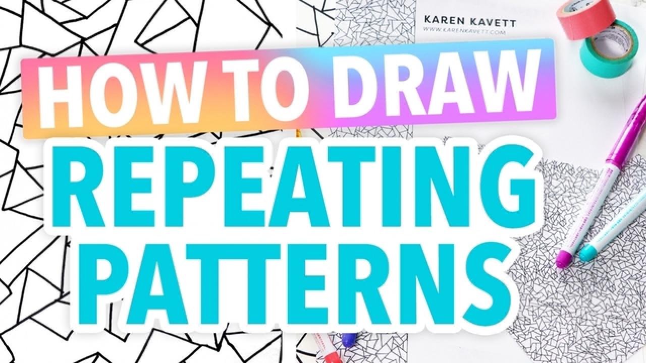 How to Draw Repeating Patterns
