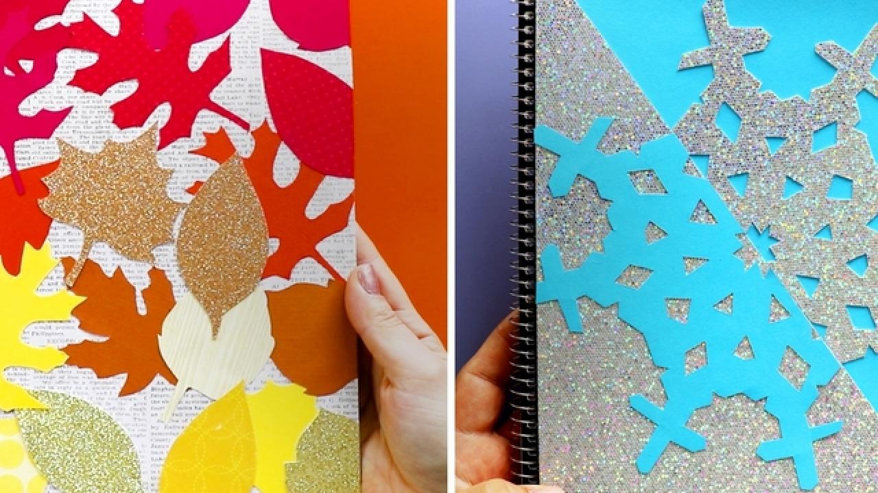 DIY Fall and Winter Notebooks