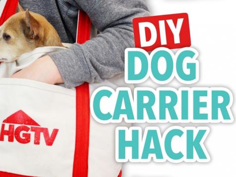 DIY Dog Carrier Hack