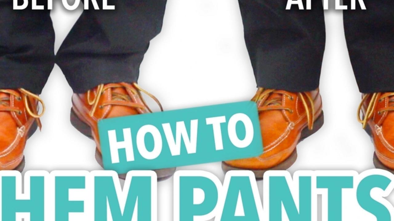 How to Hem Pants | Hem Pants the Easy Way | HGTV