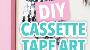 DIY Cassette Art