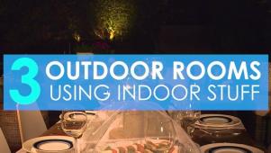 3 Outdoor Room Ideas