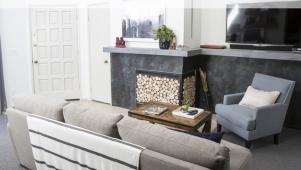 Fireplace and TV Wall Makeover