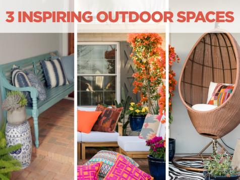 3 Inspiring Outdoor Spaces