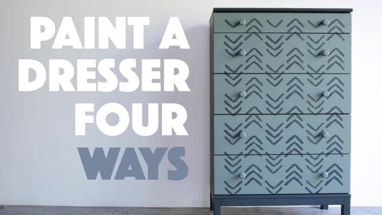 Paint a Dresser 4 Ways