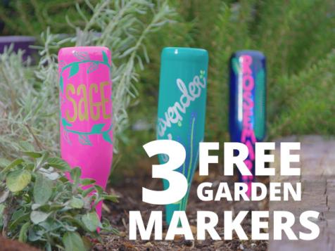 3 Free Garden Markers