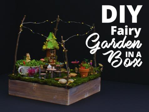DIY Fairy Garden in a Box