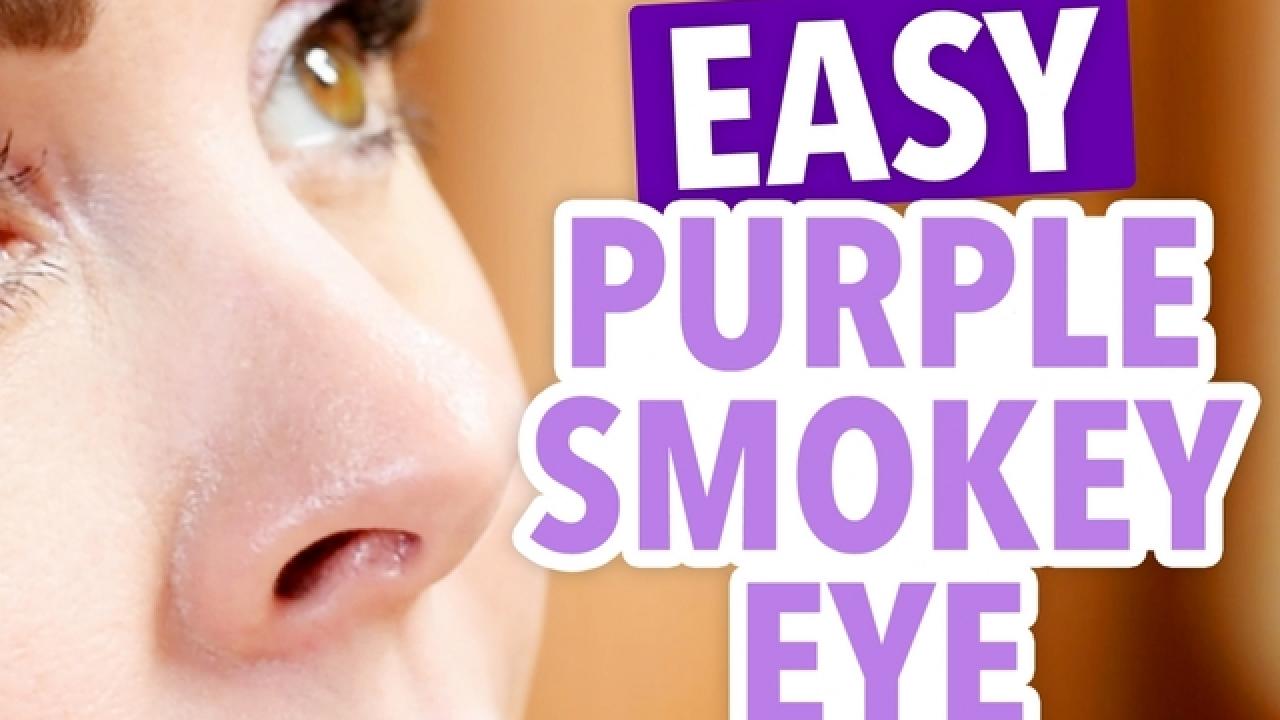 Easy Purple Smokey Eye