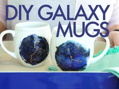 DIY Galaxy Mugs