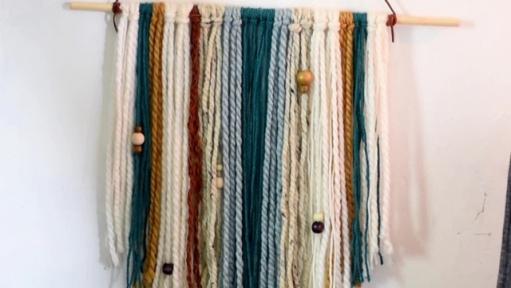 Fall Floral Yarn Wall Hanging | Projects | Michaels