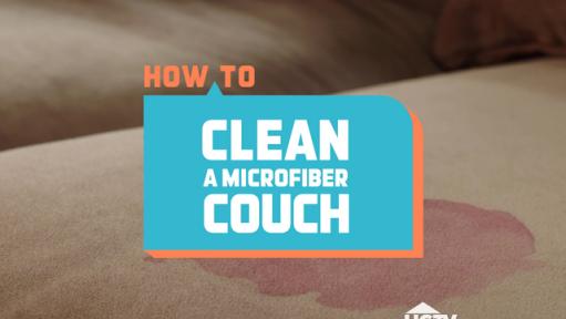 How to Clean Microfiber Upholstery