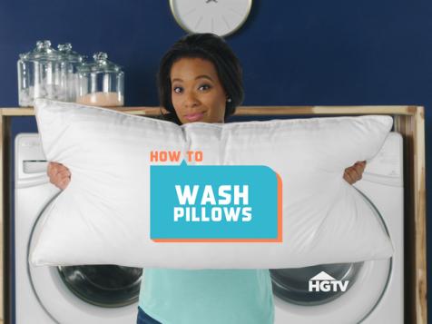 How to Wash Pillows
