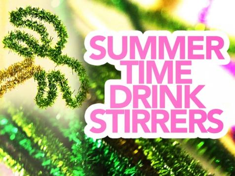 Summertime Drink Stirrers