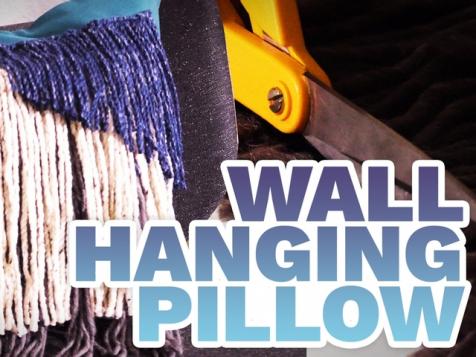 DIY Wall Hanging Pillow