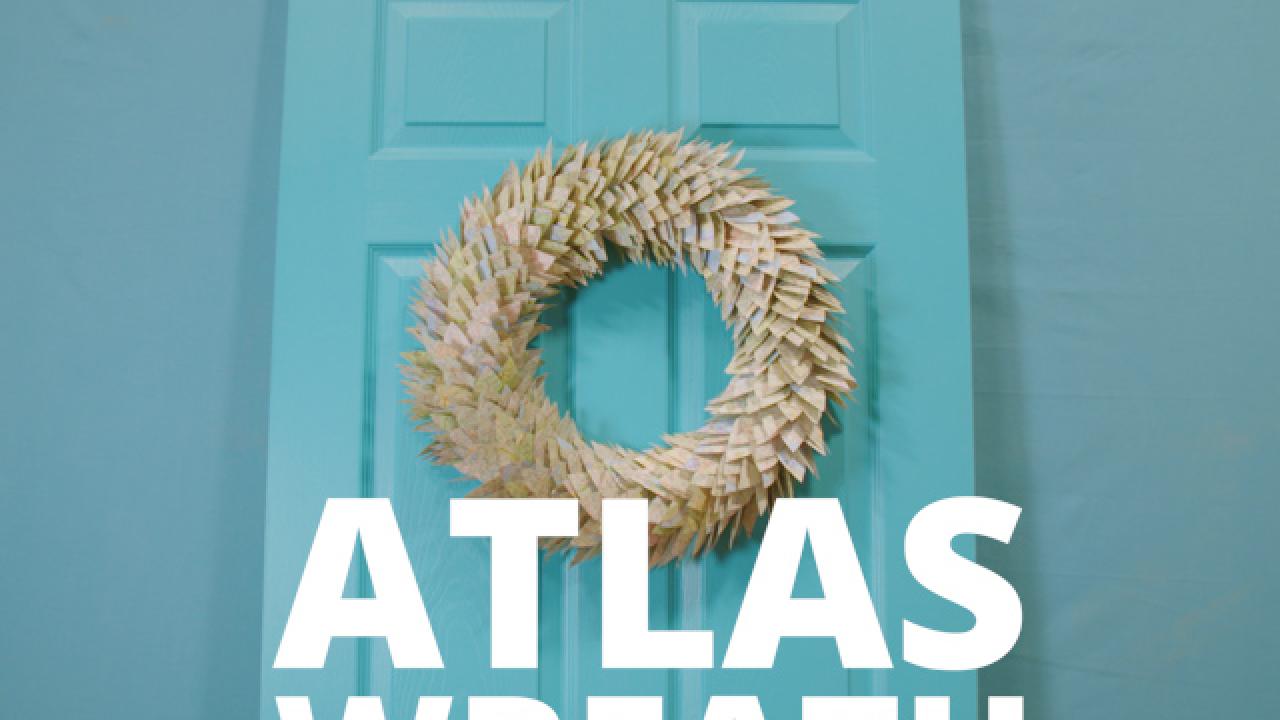 DIY Atlas Wreath
