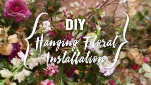Hanging Floral Installation