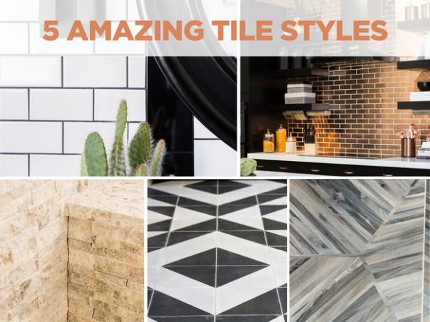 5 Gorgeous Tile Styles Video | HGTV