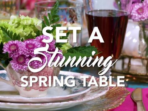 Stunning Spring Table Setting