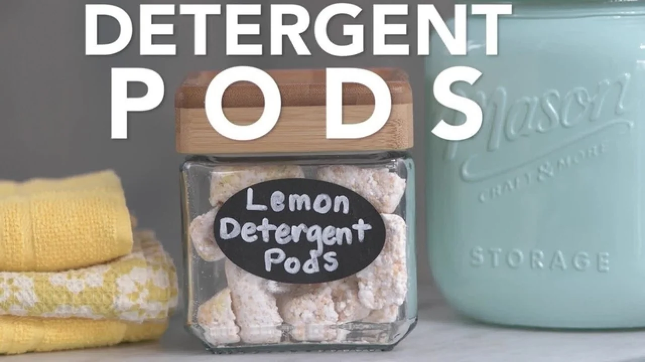 WATCH: Homemade Laundry Detergent Pods