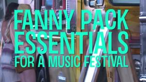 Festival Fanny Pack Essentials