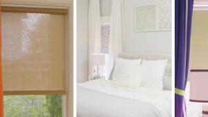3 Stylish Bedroom Window Treatments