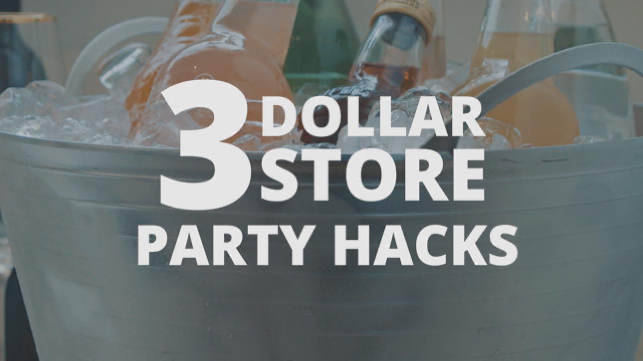 3 Dollar Store Party Hacks
