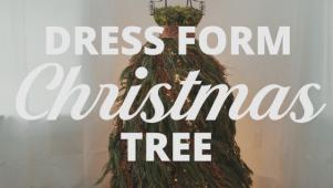 Dress Form Christmas Tree
